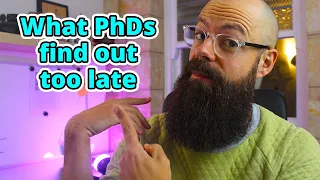 What PhD students find out too late [Top mistakes]