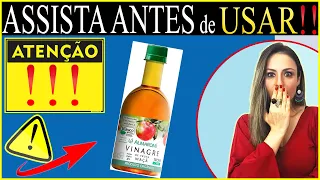 WARNING!! Watch Before Using APPLE VINEGAR: Contraindications, and HOW TO USE IT!!