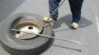 How to use tire bars
