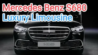 Mercedes Benz Maybach S680 V12 Luxury Limousine