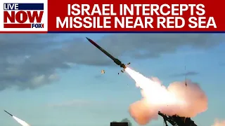 Israel war: Israel intercepts Houthi missile near Red Sea | LiveNOW from FOX