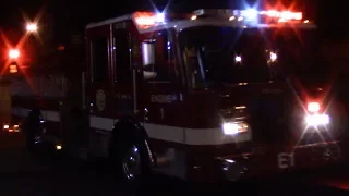 Fair Lawn Fire Department Engine 1 Responding 11-27-17