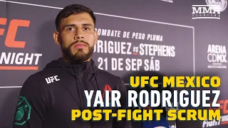 UFC Mexico: Yair Rodriguez Reacts To Eye Poke, No Contest Against Jeremy Stephens - MMA Fighting
