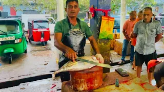 Amazing..! Fast Tuna Fish Cutter Skill Man is Sri Lanka | You Never Seen This