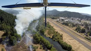 Cottage Grove Fire Near Airport