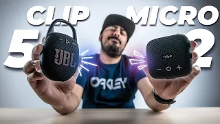 JBL CLIP 5 vs TRIBIT STORMBOX MICRO 2: O comparativo mais aguardado!