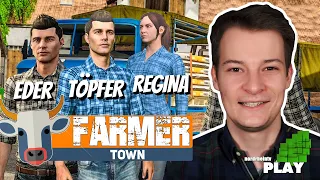 Ansgar & das FARMERTOWN Team auf der Map Odenwälder Lande mit Regina, Töpfer & Co. | Nordrheintvplay