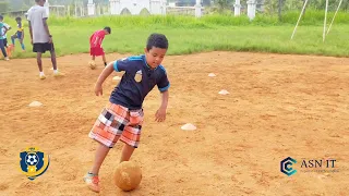 today | Training | U8 | Hapugasthalawa FA | fun warum up game & dribbling training | Develop