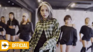 KARD JIWOO - Take You Down (by. Chris Brown) _ Choreography Video │ @ Mnet 'GOOD GIRL : 누가 방송국을 털었나'