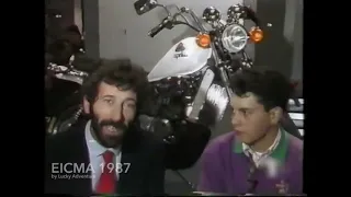 Milano 1987 - Anni '80 - EICMA 1987 il Salone di Milano con Nico Cereghini