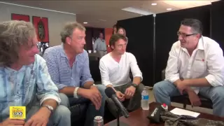 Top Gear interview with Jeremy, James and Richard