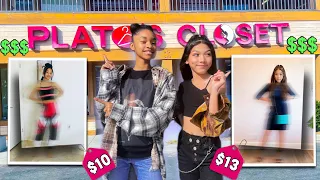 Who Can Find the CUTEST OUTFIT in a Thrift Store - Challenge | Txunamy