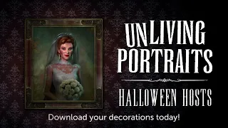 AtmosFX Unliving Portraits: Halloween Hosts Digital Decoration Trailer