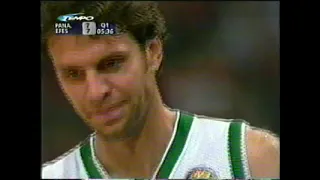 SUPROLEAGUE: 2001 semi-final - Panathinaikos vs Efes Pilsen