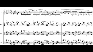 Sungji Hong - Resting in Light for Clarinet, Violin, Viola and 'Cello (2009) [Score-Video]