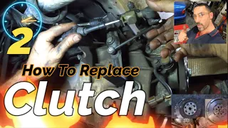 Mercedes Sprinter WD904 2005 How To Replace clutch Part: 2