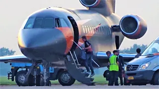 Max Verstappen Departing in his Private Jet after Winning the Zandvoort F1 Dutch Grand Prix 2022