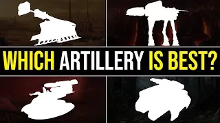 Which Star Wars Faction has the BEST ARTILLERY? | Star Wars Legends Lore