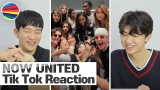 🌎 korean react to now united tik tok | Now United TikTok Reaction