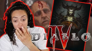 Diablo IV cutscene and inside the game REACTIONS -- NewGamerWatches #16