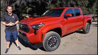 Is the 2024 Toyota Tacoma TRD Sport 6-speed manual the PERFECT new truck?