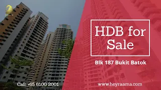 For SALE: 4 Room HDB flat at Bukit Batok West