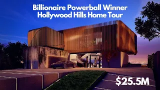 Inside Billionaire Powerball Winner's Newly Purchased $25.5M West Hollywood Home