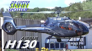 EXCLUSIVO! NOVO! Airbus H130 PS-BHS em voo de testes na Helibras!