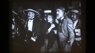 "The Mark of Zorro" (1920) Final scene ~ Douglas Fairbanks. Silent film with Live Orchestra