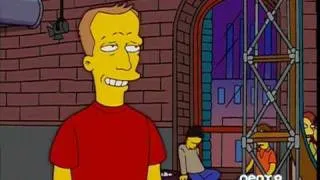 Bart conoce a Tony Hawk y a blink-182