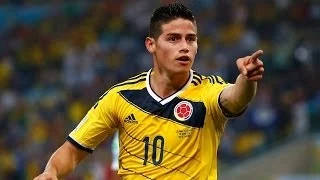 James Rodriguez Amazing goal ~ Colombia vs Uruguay 2-0 (World Cup 2014) HD