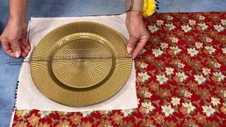 🎄Gift for 10 Minutes and Only Two Circles of Fabric