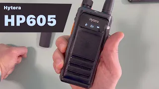 Radio station Hytera HP605. Full review