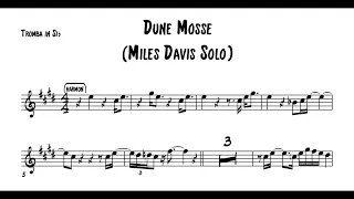 Dune Mosse-Zucchero-Written Solo-Miles Davis-Free PDF