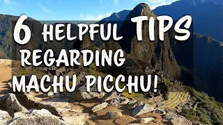 Beyond the usual 'tips', here are 6 seriously useful things to know about Machu Picchu.