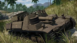 War Thunder Realistic Battle 15cm sIG 33 B Sfl (Sturmpanzer II) 11 Kills