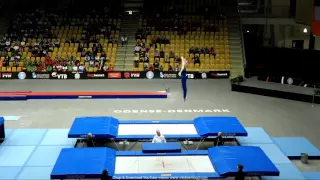 Выступление Микишко Артура на Чемпионате мира по прыжкам на батуте