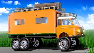 I Built a MONSTER RV! - The Long Drive Gameplay
