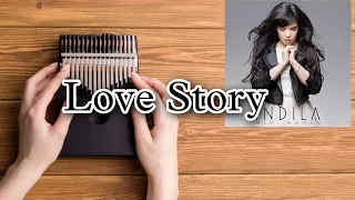 Love Story-Indila|Kalimba Cover With Tabs|Music World Of Sohini