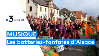 En Alsace, les batteries-fanfares donnent le rythme