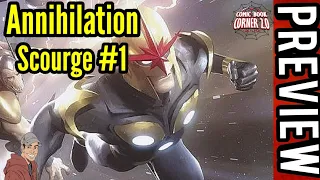 Annihilation Scourge Alpha #1 Marvel Preview | What is Stirring in the Negative Zone?