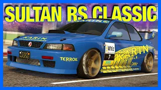 GTA 5 Online : The Best Sultan RS Classic Customization!! (GTA Online Subaru 22B)