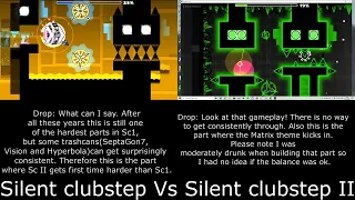 Silent clubstep(unnerfed) Vs Silent Clubstep II(unnerfed)