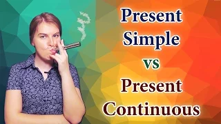 English Present Simple vs Present Continuous, Present Progressive, part 1