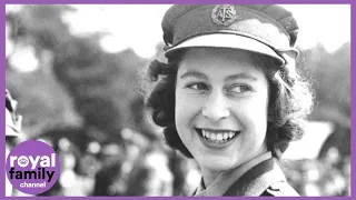 Rare Footage Documents Queen Elizabeth's Coming of Age During Second World War