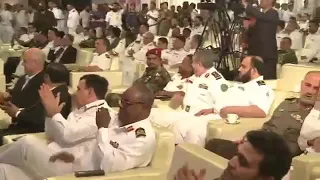 Shazia Khushk singing front of 37 countries Navy officers - Laal Meri Patt Dhamal 2019