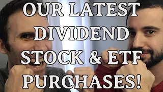 Investing Over $1,750 in the Stock Market | Buying Dividend Stocks & Growing Our Passive Income!