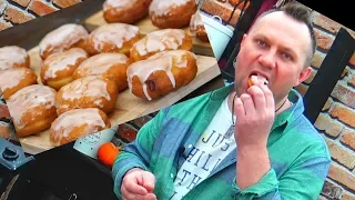DOMOWE PĄCZKI MEGA PUSZYSTE Z KONFITURĄ  Donuts  !  / Oddaszfartucha