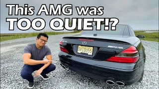 I DELETED the Muffler on My AMG SL55 (Cold Starts, Accelerations, etc.)