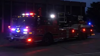 Wichita Fire Department BRAND NEW Truck 1 Responding from Quarters (MAJOR Q!)